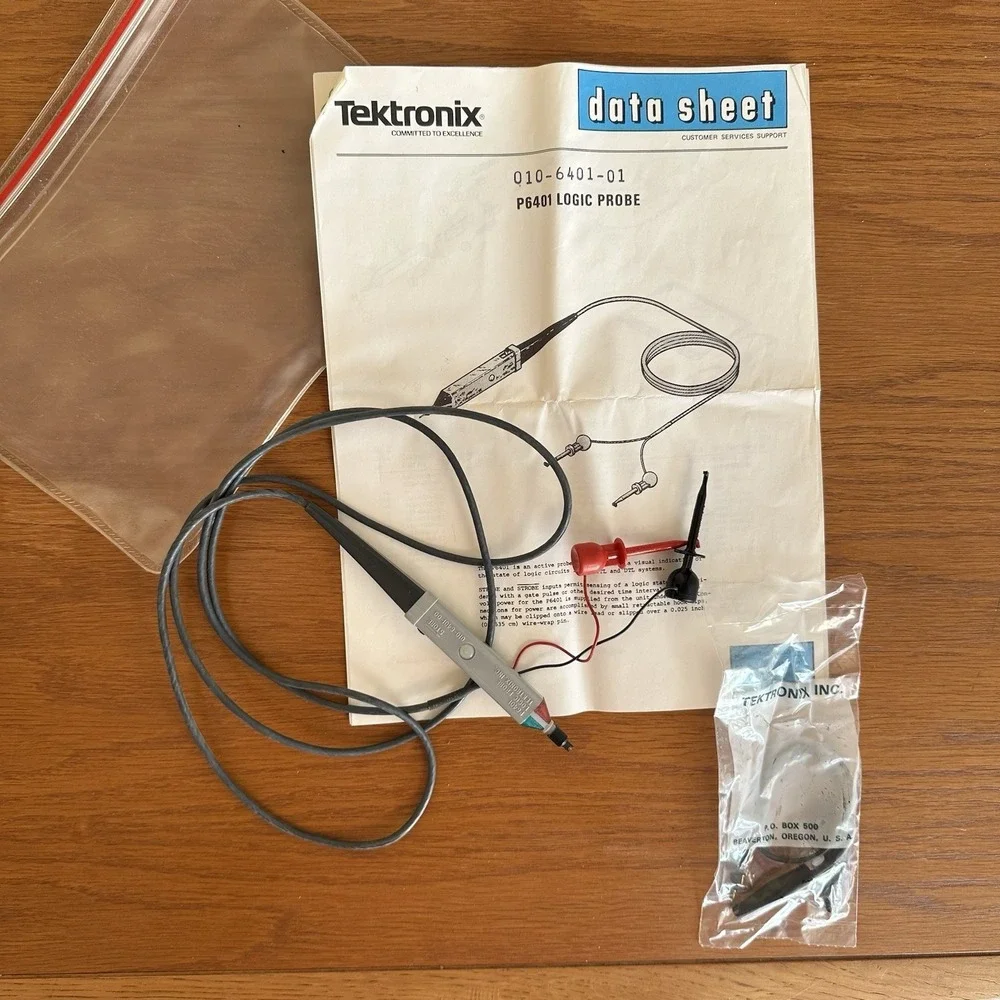 Vintage Tektronix P6401 Logic Probe 010-6401-01